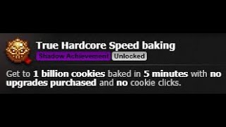Speed baking III + True Neverclick + Hardcore in challenge mode