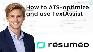 Using ATS Live-Check and TextAssist - Resumed Free CV Creator