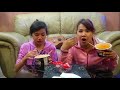 Spicy Korean Noodle/Ramen Challenge || Erissa ft. mama