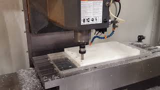 High Speed Machining of Delrin on a HAAS VF-4SS