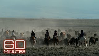 60 Minutes rides along on the longest-running cattle drive left in America