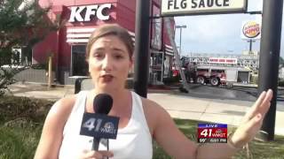 BREAKING NEWS: Fire at Macon KFC