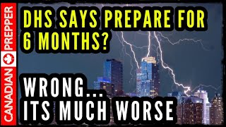 Homeland Security's "Warning" to Prepare for 6 Months Grid Down