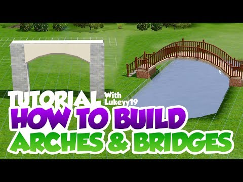 The Sims 3 - Tutorial - Arches & Curved Bridges The Sims 3 - Tutorial - Arches & Curved Bridges