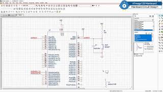 전자캐드기능사실기) III-1강: ATmega128 Main Board 제작_ATmega128 MCU Mainboard Circuit Design1(OrCAD)