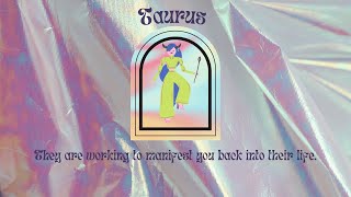 Taurus General Reading - Week of 1.20.25 -  They're working to manifest you back into their life.