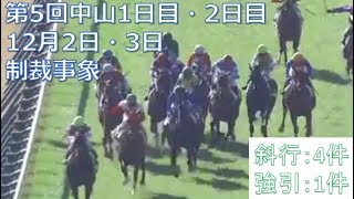 2017年12月2日・3日中山競馬制裁事象