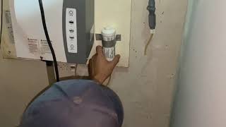 How to service Aprilaire 800 Steam Humidifier & Replace Model 80 Canister