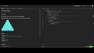 Pascal's Triangle #algorithm #leetcode #swift