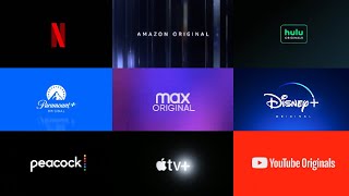 Streaming Service Originals - Logo Compilation (Netflix/Hulu/Amazon/Disney+/Paramount+/Max/etc)