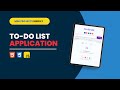 🔥 Build a TO-DO List App with HTML, CSS & JavaScript | Perfect Beginner Project 2025