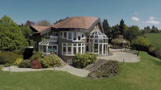 Luxury home with original and unique architecture in Lausanne, Sullens, Switzerland.