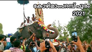 കോഴിമാംപറമ്പ് പൂരം 2021|kozhimamparambu pooram|cheruthuruthy pooram|Explore vibes