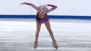 Skylar Lautowa-Peguero | Junior Women Free Skate | 2025 Eastern Sectional Singles