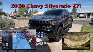 How To Change Transfer Case Fluid On 2020 Chevy Silverado.!!