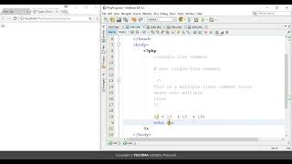 7 Comments and Case Sensitivity