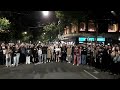 Melbourne busker pop singer Frankie Lee street performance