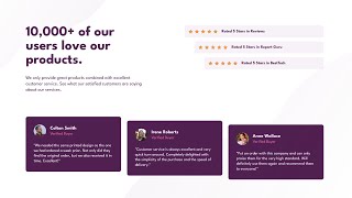 Social Proof Section | Frontend Mentor Challenge (HTML & CSS)