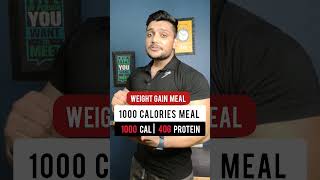 ✅🔥 Weight Gaining 1000 Calories Meal ( 40g Protein ) #shorts #youtubeshorts #ytshorts #weightgain