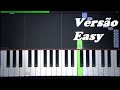 Wonderful Tonight - Eric Clapton (Versão Easy) - Tutorial Piano Teclado Partitura