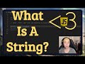 What is a String? | JavaScript in less-than 3 minutes | JavaScript Beginner Series