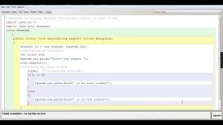 EVEN ODD || JAVA CLASS by ASHISH