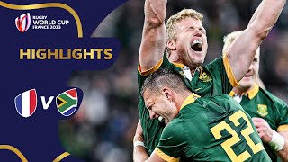 Springboks break French hearts | France v South Africa | Rugby World Cup 2023 Highlights