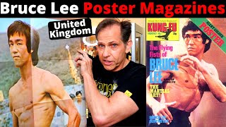 BRUCE LEE United Kingdom Kung Fu Monthly Poster Magazines | Bruce Lee VINTAGE Posters!