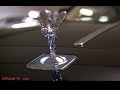 Rolls Royce Spirit of Ecstasy Lighting Up + Retracting 2014 Hood Ornament Carjam TV HD