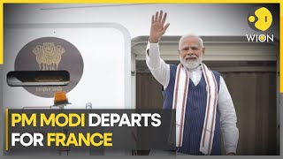 PM Narendra Modi departs for France to attend bastille day parade as Chief Guest | WION Newspoint