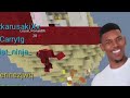 1 hour bedwars funny moments blockman go