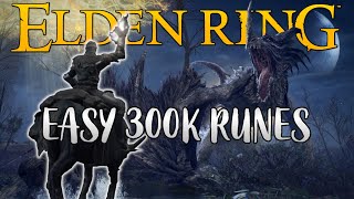Elden Ring Rune Farm + How to Level Up FAST for Beginners ! 300K Runes EASY