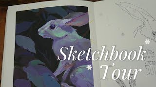 Art Nouveau Sketchbook Tour: Exploring My Creative Process