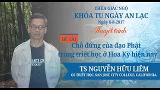 [LIVESTREAM] Chỗ đứng của đạo Phật trong triết học Hoa Kỳ hiện nay - TS. NGUYỄN HỮU LIÊM