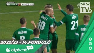 Paksi FC – Budapest Honvéd | 5-0 | (2-0) | OTP Bank Liga | 14. forduló | MLSZTV