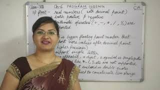 CBSE CA(Computer Application) Class-8 Ch-6 Program Coding Part-7