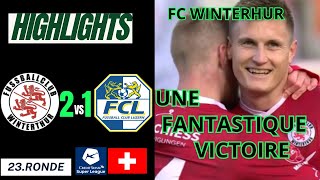FC WINTERTHUR 2-1 FC LUZERN | HIGHLIGHTS | GOALS | 23.RONDE | CREDIT SUISSE SUPER LEAGUE 23/24 |
