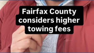 Fairfax County to consider 40% towing fee increase