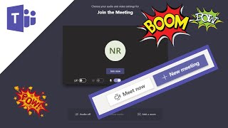 Microsoft Teams Meet Now Function 🖥