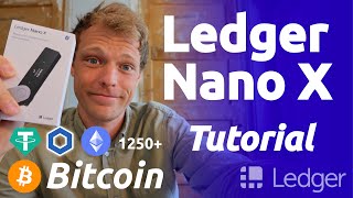 Ledger nano X Setup & Tutorial | How To Store Bitcoin, Chainlink And More Crypto On Ledger Nano X