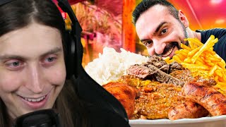 felca assistindo o corbucci comendo 4kg de comida