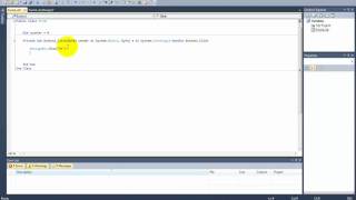 Visual Basic 2010 - Tutorial - Lesson 3 - Variables