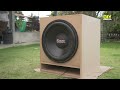 how to make speaker at home 18 inch