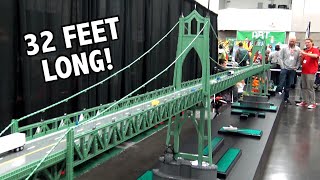 Massive LEGO St. John's Bridge | Bricks Cascade 2020