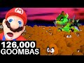 Can You Beat Super Mario 64 if 126,000 Goombas Try To Stop You?