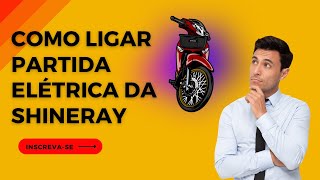 Como ligar partida elétrica na shineray phoenix 50cc italika + chicote simplificado tutorial