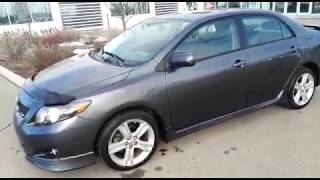 2010 Toyota Corolla XRS with Sunroof - Stock # 34415B | Gateway Toyota