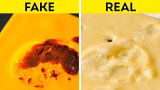 Real Or Fake? Incredible Commercial Tricks With Food