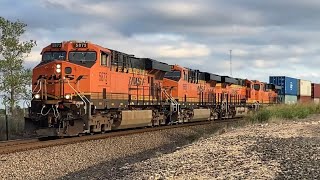 BNSF Intermodal Train (S-ALTSCO) at Decatur, TX (September 23, 2024)