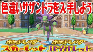 【ポケモンSV】色違いサザンドラを入手しよう 進化入手【ポケットモンスター スカーレット・バイオレット】Pocket Monsters